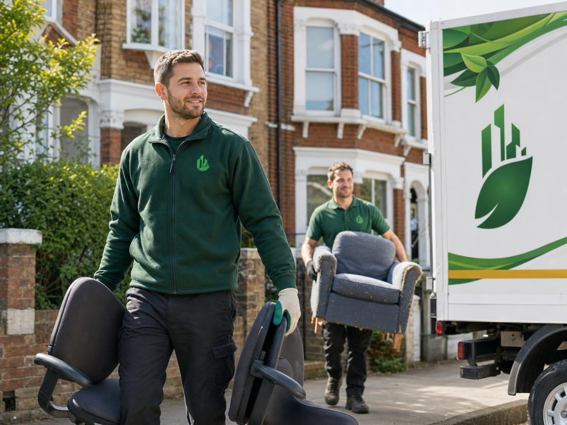 Chair Disposal in London by the Any London Waste crew