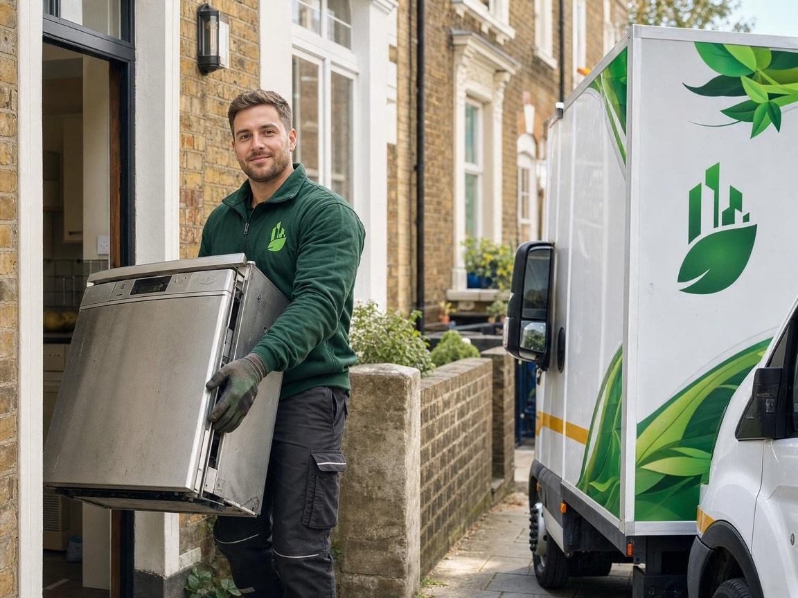 Dishwasher Disposal in London by the Any London Waste crew