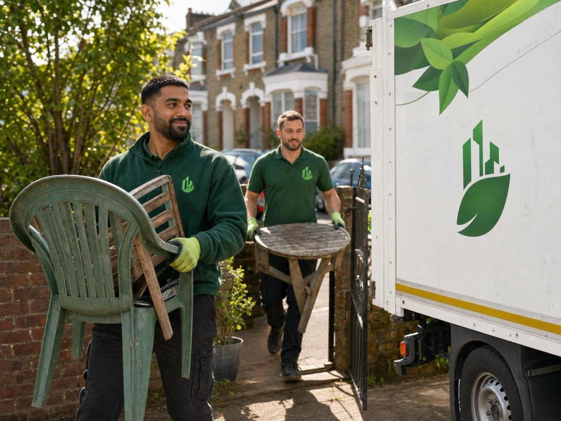 Garden Furniture Disposal in London by the Any London Waste crew
