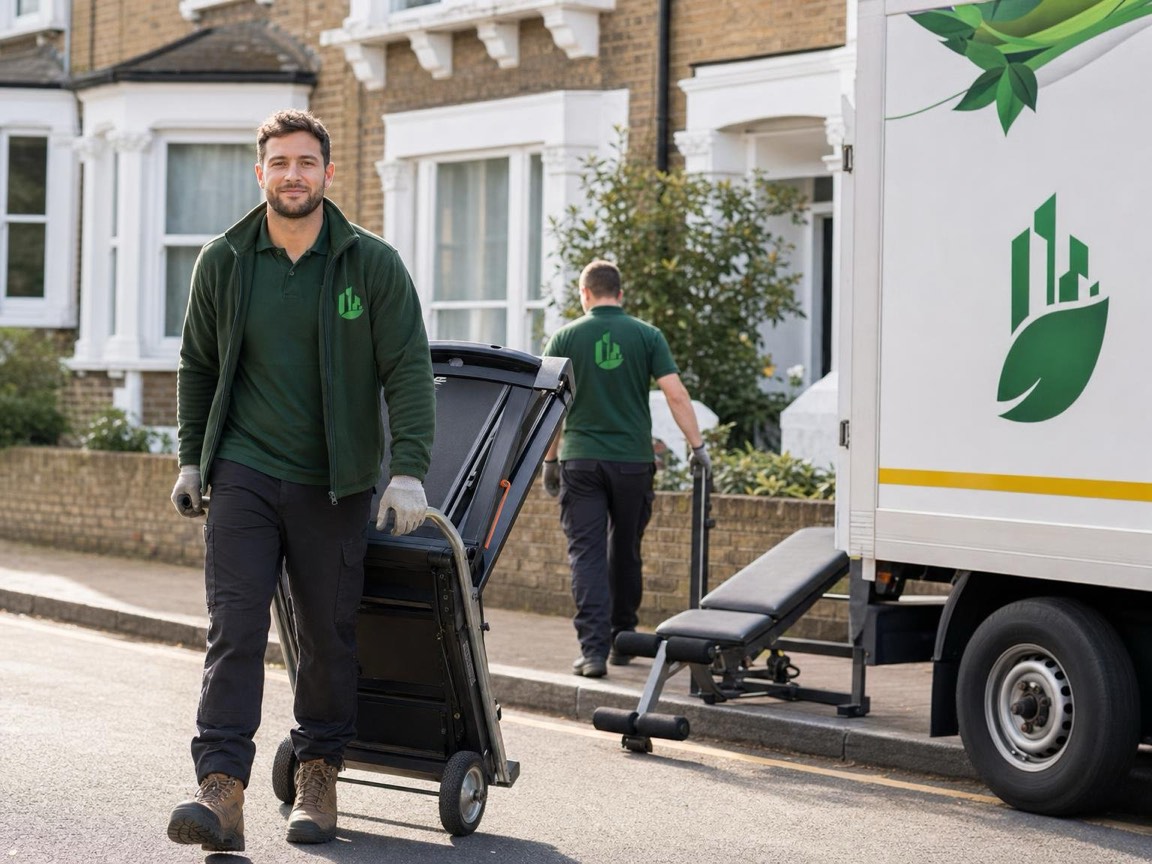 Gym Equipment Disposal in London by the Any London Waste crew