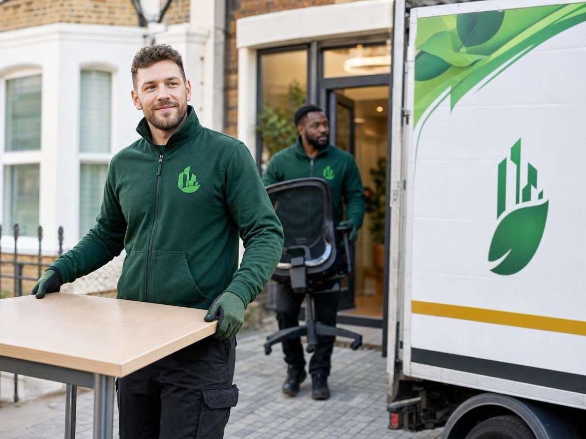 Office Furniture Clearance in London by the Any London Waste crew