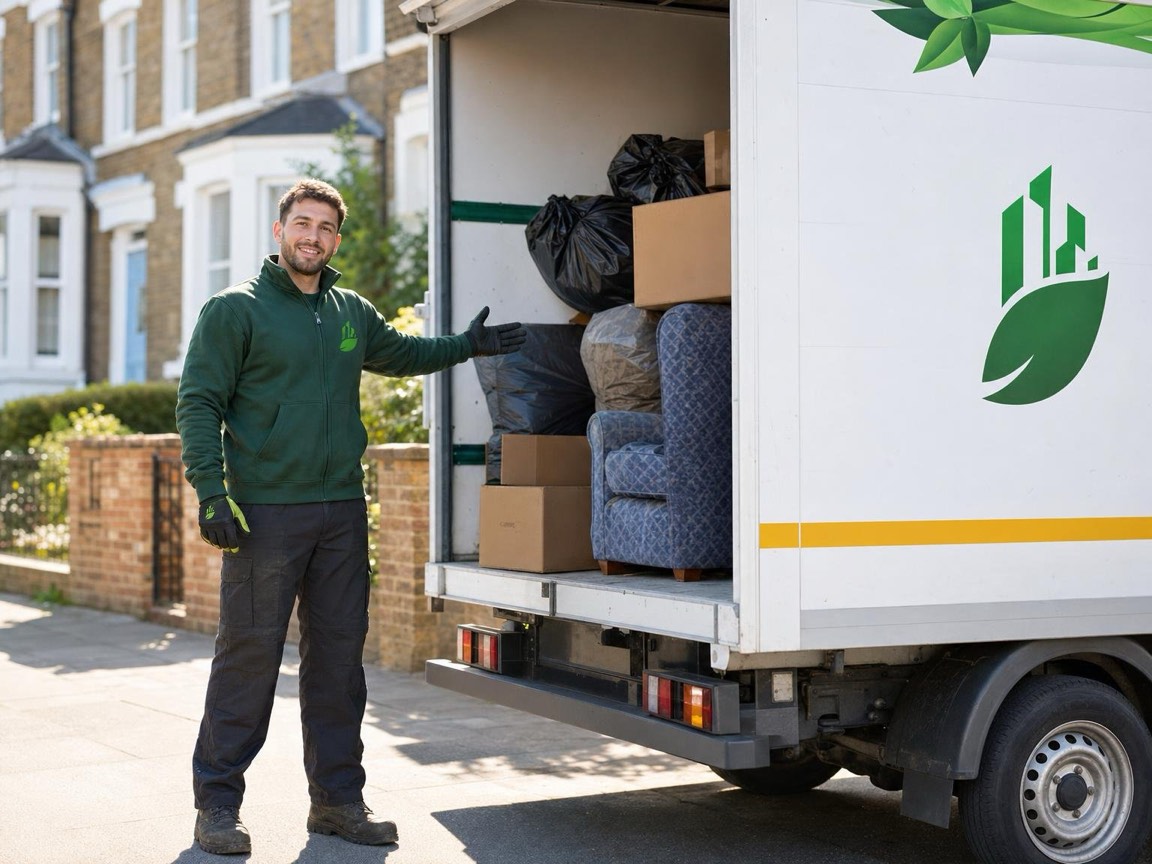 Any London Waste crew member at the back of a part-loaded branded lorry