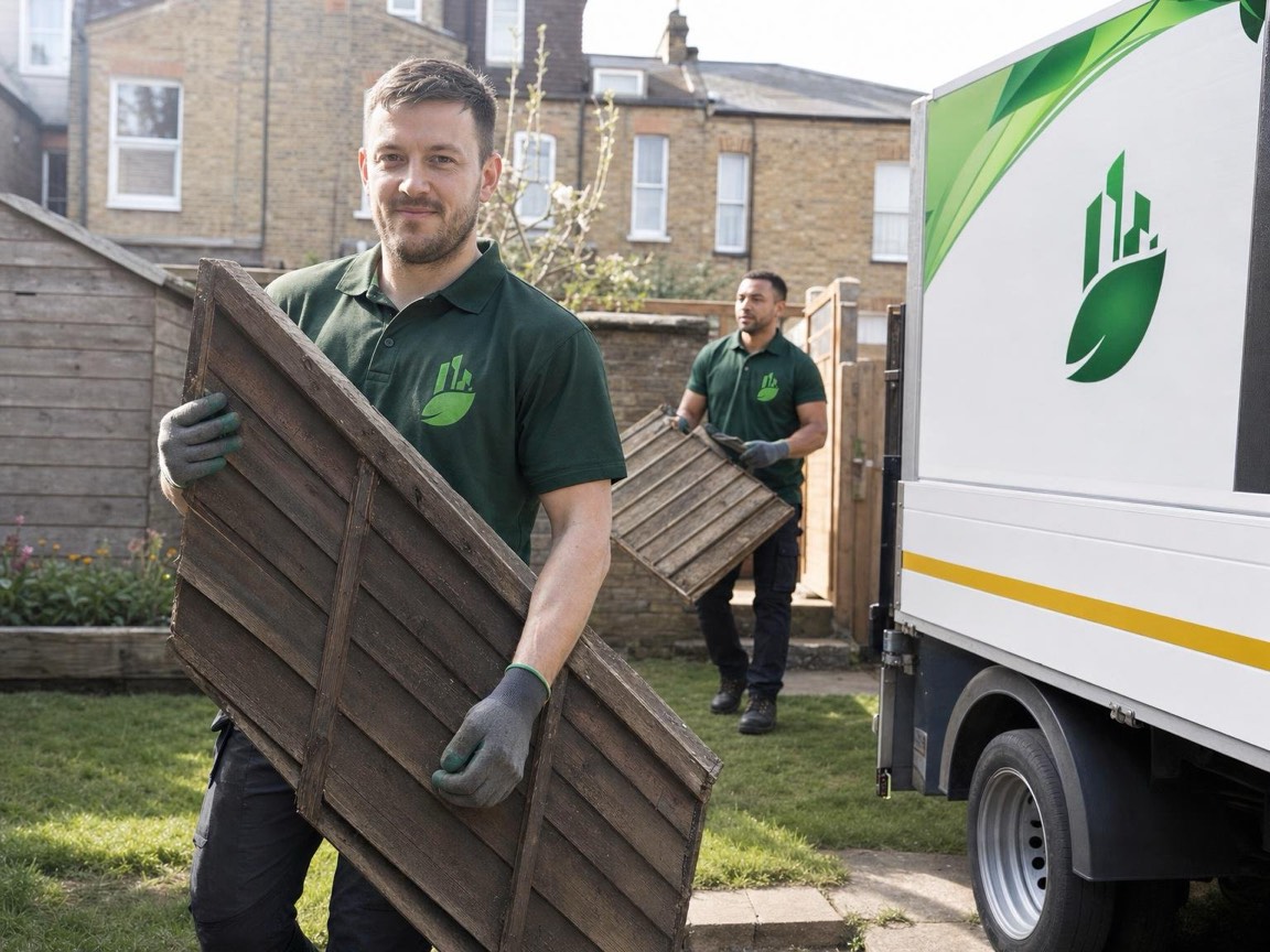 Shed Removal in London by the Any London Waste crew