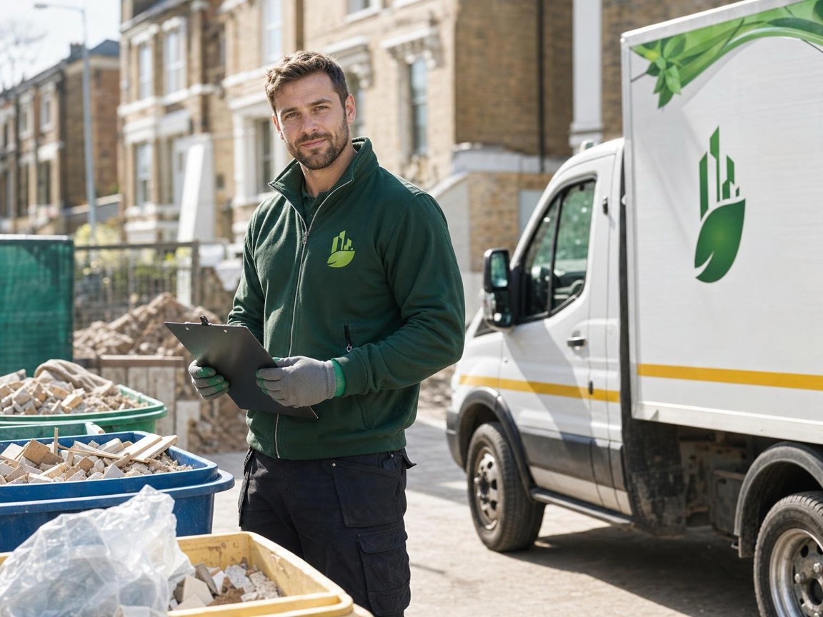 Site waste management plan for a London construction project