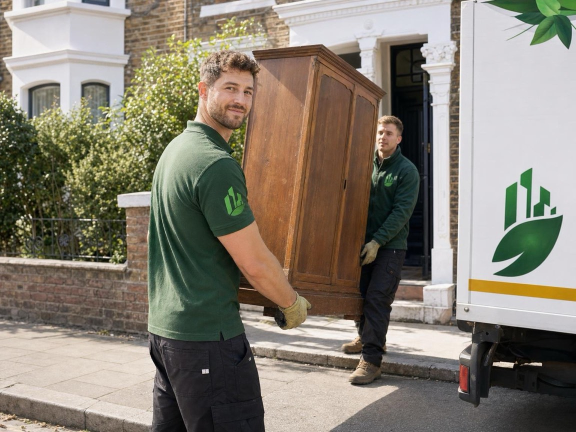 Wardrobe Removal in London by the Any London Waste crew