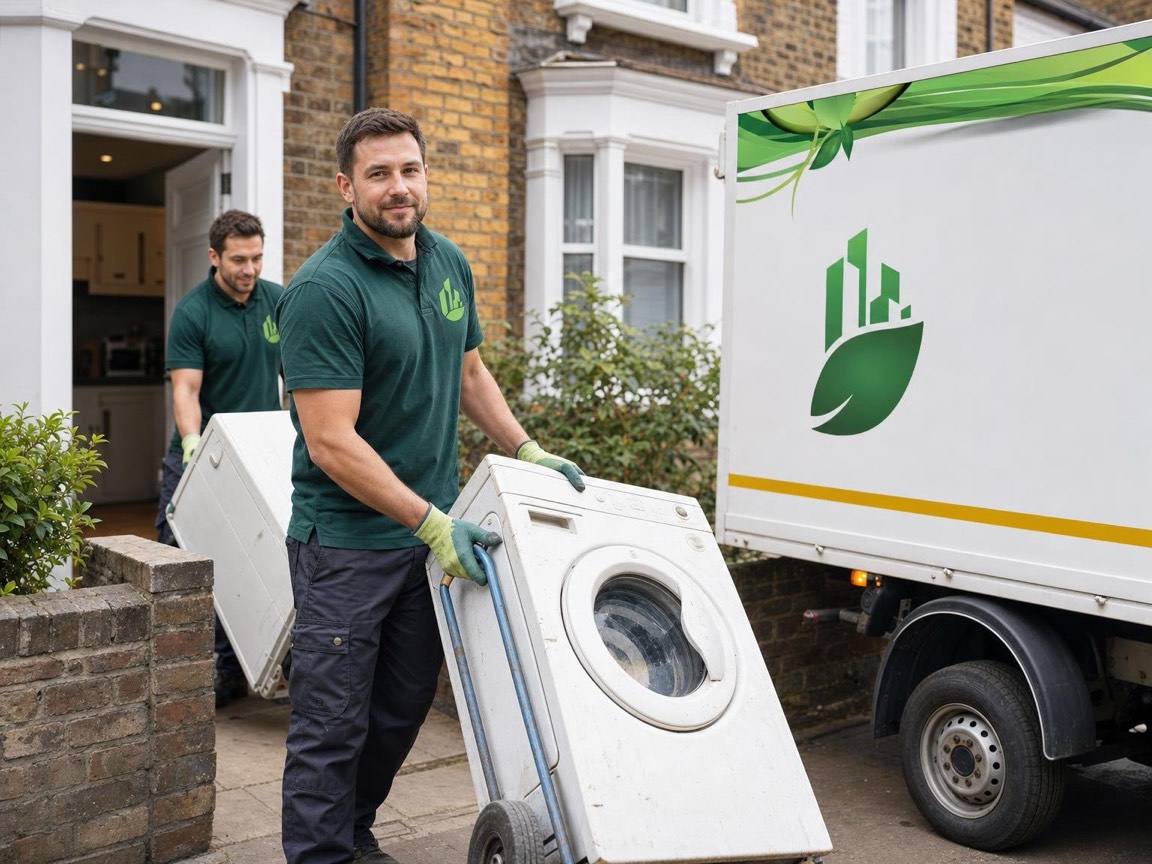 Washing Machine Disposal in London by the Any London Waste crew
