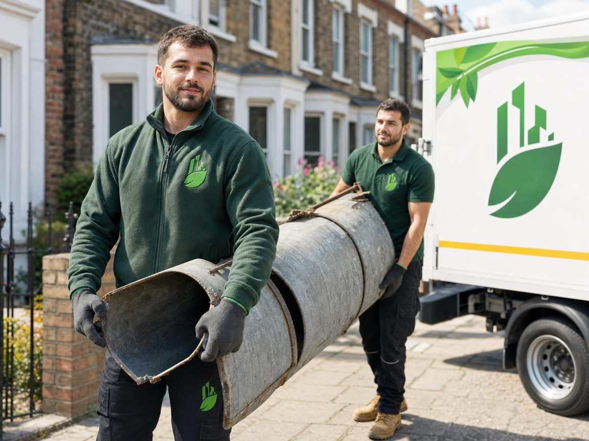 Water Tank Removal in London by the Any London Waste crew