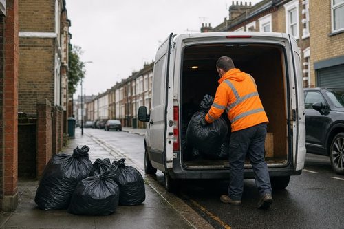Prepaid waste bags
