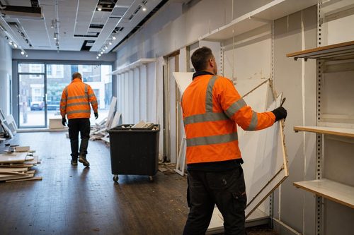 Shop Fitting Removal in London