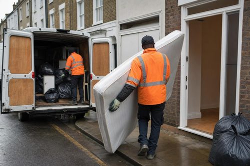 End of tenancy rubbish removal in London