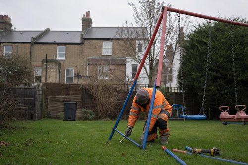 Swing Set Removal in London