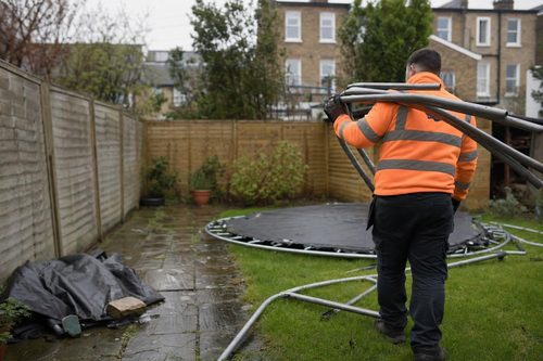 Trampoline Removal in London