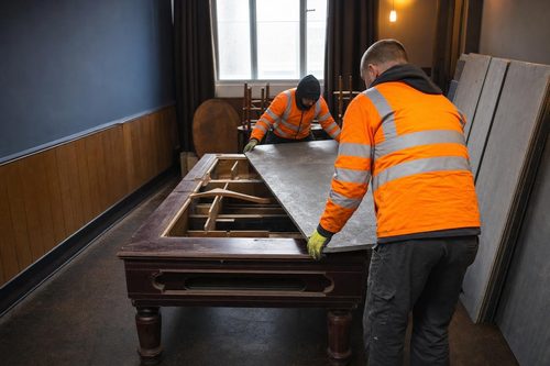 Pool Table Removal in London